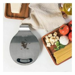 Cecotec Digital Cook Control 10400 Báscula de Cocina, Acero Inox, 8kg/1g, Función Tara, Mide Sólidos y Líquidos, Asa Colgar Cecotec Digital Cook Control 10400 Báscula de Cocina, Acero Inox, 8kg/1g, Función Tara, Mide Sólidos y Líquidos, Asa Colgar