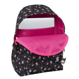 Safta Mochila para Portátil 14.1 pulgadas Kuromi. Medidas: Largo 430 mm, Ancho 310 mm, Fondo 130 mm. Safta Mochila para Portátil 14.1 pulgadas Kuromi. Medidas: Largo 430 mm, Ancho 310 mm, Fondo 130 mm.