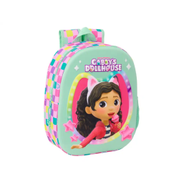 SAFTA Mochila 3D La Casa de Muñecas de Gabby 33cm Precio: 11.49999972. SKU: B1HMVDWXBC