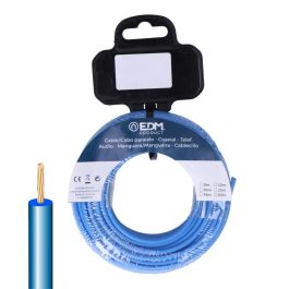 Edm Cablecillo h07z1-k 4 mm² Azul 50 m Carrete