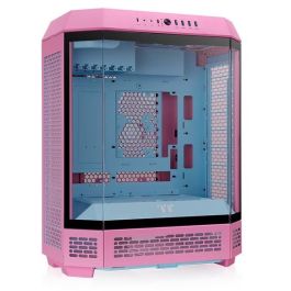 Thermaltake The Tower 600 Bubble Pink - Caja PC Midi Tower Gaming Rosa ATX/Micro ATX/Mini-ITX con Panel de Vidrio Templado