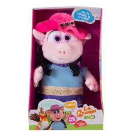 Bandai Ar80007 Peluche Interactivo Musical Sr. Pancha La Chancha La Granja de Zenón Canta Canciones en Español +2 años