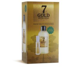 Luxana SEVEN GOLD LOTE Cofre de Regalo para Hombre Eau de Toilette Vaporizador 100 ml + 30 ml Amaderada Especiada Precio: 31.50000018. SKU: B1B8JB986E