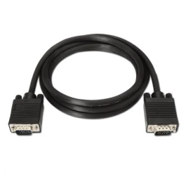 AISENS A113-0069 Cable SVGA HDB15/M - HDB15/M Negro 3.0 Metros para Monitor, Televisor y Proyector