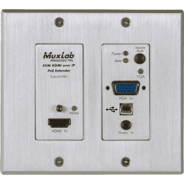 Wallplate Transmisor Hdmi/Vga 4K Precio: 873.49999946. SKU: B1DHSGXE2F