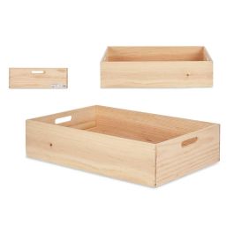 Caja Madera Cerrada 60 X 40 Cm Giftdecor (4 Unidades) Precio: 65.49999951. SKU: B18GH4CGL4