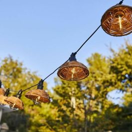 Lumisky LUM3760093548885 - Guirnalda luminosa exterior COTTAGE 5,70 m con 10 globos transparentes LED blanco cálido