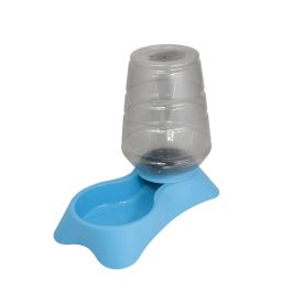 Nayeco Tolva Bebedero Automático Nuvola Plus 4 L con Botella Transparente, ideal para asegurar hidratación de tu mascota, fabricado en Europa