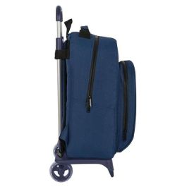 Mochila Escolar con Ruedas BlackFit8 Urban Negro Azul marino (32 x 42 x 15 cm) Mochila Escolar con Ruedas BlackFit8 Urban Negro Azul marino (32 x 42 x 15 cm)