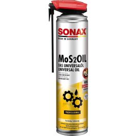 Sonax Mos2Oil Con Easyspray 400 mL SX03394000 - Agente Deslizante y Lubricante, Penetra y Elimina Agua, Lubrica Piezas Móviles, Afloja Tornillos Oxidados Precio: 7.49999987. SKU: B13SYPCTZV