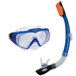 Gafa buceo silicona y tubo respirador aqua sport swim (+ 14 años)