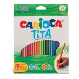 Lapices De Colores Carioca Tita Hexagonal Estuche De 24 Precio: 3.50000002. SKU: B19NAHRTML