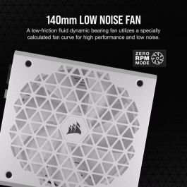 CORSAIR CP-9020273-EU Fuente de Alimentación RMx Shift Series RM750x para PC, 80 PLUS Gold, Color Blanco