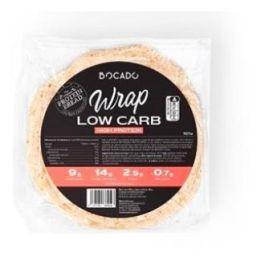 BOCADO Wraps Bajos en Carbohidratos y Altos en Proteínas 320g - Con Fibra, Omega 3 y Vegano Precio: 4.49999992. SKU: B16EAKH6JK
