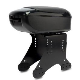 Abc Apoyabrazos Universal Negro Cs10 INT67325 para Coche con Compartimento y Portabebidas