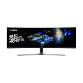 MONITOR GAMING CURVO PANORAMICO SAMSUNG C49HG90 - 49"/124.4CM VA 1800R - UHD 3840X1080 - 32:9 - 1MS - 350CD/M2 - DISPLAY PORT - 2XHDMI - VESA 100X100 MONITOR GAMING CURVO PANORAMICO SAMSUNG C49HG90 - 49"/124.4CM VA 1800R - UHD 3840X1080 - 32:9 - 1MS - 350CD/M2 - DISPLAY PORT - 2XHDMI - VESA 100X100