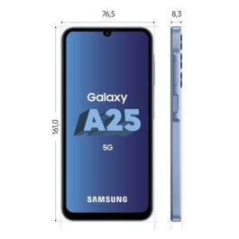 Smartphone Samsung Galaxy A25 6GB/ 128GB/ 6.5"/ 5G/ Azul