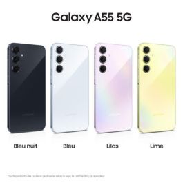 Smartphone Samsung Galaxy A55 8GB/ 128GB/ 6.6"/ 5G/ Lavanda