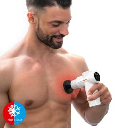 Pistola de Masaje Muscular con Frío y Calor Hokgun InnovaGoods Pistola de Masaje Muscular con Frío y Calor Hokgun InnovaGoods
