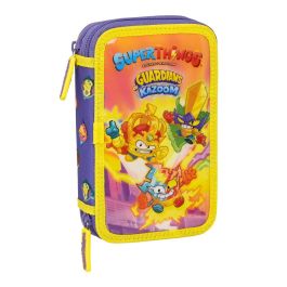 Plumier Doble SuperThings Guardians of Kazoom Amarillo Morado (28 piezas) Precio: 11.49999972. SKU: S4306435