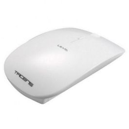 Tacens 6LEVISCOMBOV2 Teclado y Ratón Inalámbricos Compacto Ultrafino Multimedia Blanco con Sensor Óptico 1200-2000 DPI Tecnología 2.4G