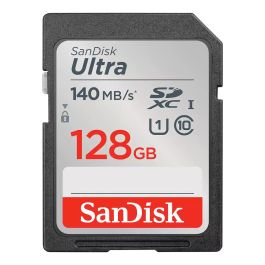 SanDisk Tarjeta de Memoria Ultra 128GB SDXC UHS-I Clase 10 - 140MB/s SDSDUNB-128G-GN6IN Precio: 40.49999954. SKU: S55159961
