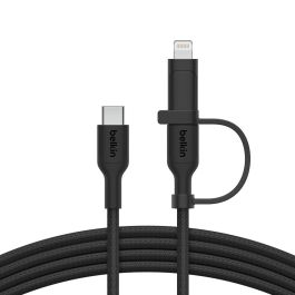 Cable USB Belkin CAC003HQ1.5MBK Negro 1,5 m Cable USB Belkin CAC003HQ1.5MBK Negro 1,5 m