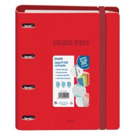 Carpebloc Dohe Colour Vibes A4 Polyfoam 4 Anillas Mixtas 35 Mm Con Recambio 100Hj. 90Gr. Cuadric.5X5 Rojo Precio: 16.89000038. SKU: B184JMYATR