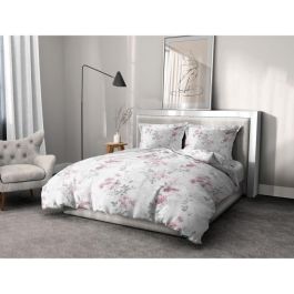 Juego de funda nórdica 240x260 cm HOME LINGE PASSION POMPADOUR: Funda nórdica + 2 fundas de almohada - 100% Algodón 57 Hilos - Precio: 53.49999996. SKU: B16CD75XAB