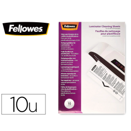 Fellowes Hojas de Limpieza para Plastificadoras, Pack de 10 Unidades, Compatibles con Todas las Plastificadoras Precio: 9.5000004. SKU: B1BTKRTHA6