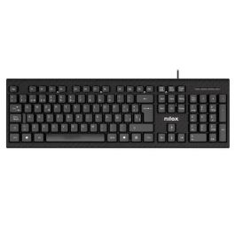 Nilox Teclado USB Negro Español - 105 Teclas, Layout Español, Cable 1.5m, Anti Desgaste Láser Precio: 7.49999987. SKU: B14ZQHH89J