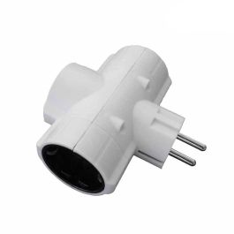 Edm Clavija Triple Económica T/TL 16A 250V 4,8mm (retráctil) (OLD-153)