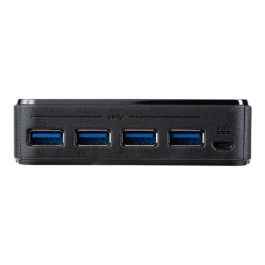 Hub USB Startech HBS304A24A Negro 5 Gbit/s