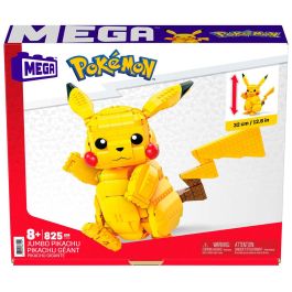 Mega Bloks Fvk81 Pokémon Pikachu Gigante Figura Construible Articulable 30cm