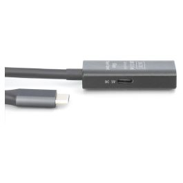 Digitus Cable Extensor USB-C a USB-A 3.2 Gen 1 (5 Gbps) 10 Metros Negro