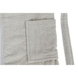 Albornoz Basicos DKD Home Decor Beige 1 x 123 x 68 cm Set de 2 Albornoz Basicos DKD Home Decor Beige 1 x 123 x 68 cm Set de 2