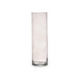 Jarrón de Cristal Cilíndrico Gris - 12 cm diámetro x 40 cm alto - Giftdecor (6 Unidades) Jarrón de Cristal Cilíndrico Gris - 12 cm diámetro x 40 cm alto - Giftdecor (6 Unidades)