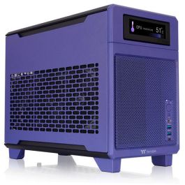 Thermaltake TR100 Future Dusk Mini Tower PC Violeta Mini-ITX SPCC Acero Filtro Anti-polvo