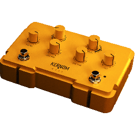 Kernom Pedal Moho Fuzz para Guitarra Eléctrica con Circuito Analog Morphing Core, EQ Avanzada y 128 Presets Programables