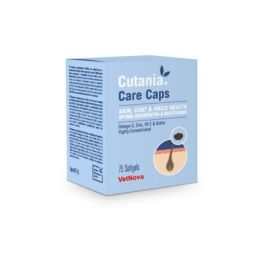 Vetnova Cutania Care Caps Suplemento para Mantenimiento de la Función Dérmica en Perros y Gatos 75 Cápsulas Precio: 21.89. SKU: B1K33A38WV