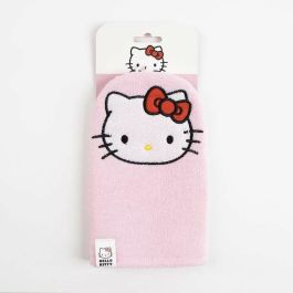 Hello Kitty Guante de Baño Infantil Rosa, 10x20x1.5 cm, Edad +3 Años - Cerdá