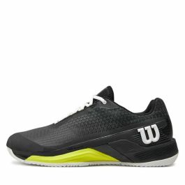 Zapatillas de Tenis para Hombre Wilson Rush Pro 4.0 Clay Negro