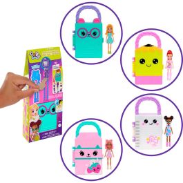 Mattel HRD64 Polly Pocket Lil' Styles Fashion Reveal Estuche Surtido con Muñeca 8cm y 8 Sorpresas +4 Años