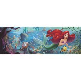 Clementoni Puzzle Panorama La Sirenita Disney 1000 Piezas 98x33cm