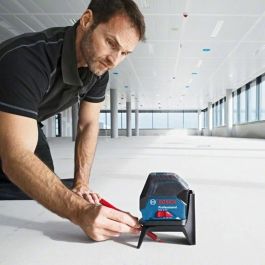 Bosch Professional GCL2-15 RM1 Láser combinado de puntos y líneas horizontal y vertical, autonivelante, con bloqueo de péndulo, soporte y estuche