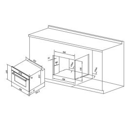Horno Cecotec Bolero Hexa C134500 Inox A 2600 W 2100 W 56 L
