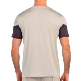 Camiseta de Manga Corta Hombre Bullpadel Brial 126 Beige Pádel 43 1/3