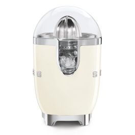 Smeg CJF11CREU Exprimidor de Cítricos Crema, Acero Inoxidable, 70W
