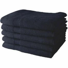 Today TOD3574641225551 Juego de 5 toallas de baño 100% algodón 70x130 cm Azul marino Precio: 44.5000006. SKU: B14VJH2TZN