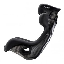 Sabelt Asiento GT635 FIA 8862-2009 Fibra de Carbono Carcasa Soporte Fijo Talla L Negro